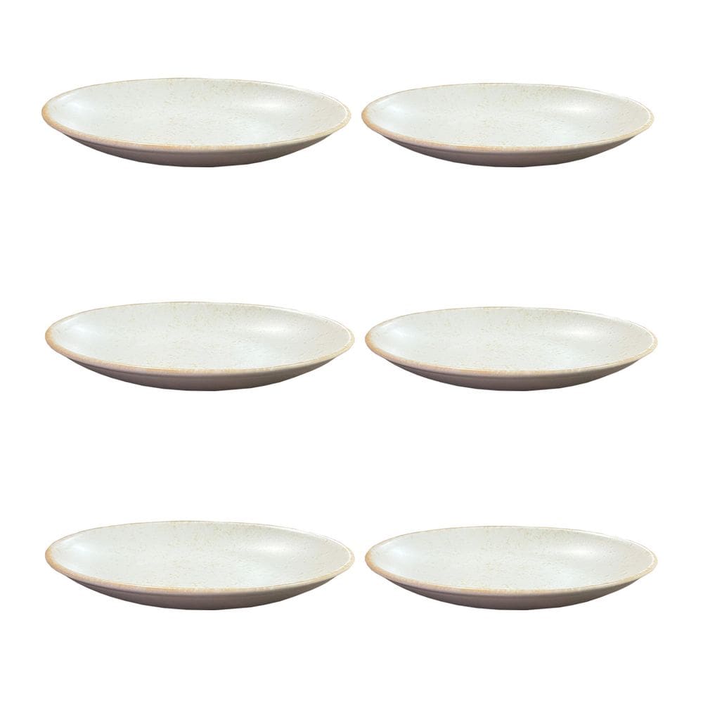 Prato Fundo Coup Organic de Cerâmica 25cm 6 Unidades - Alleanza 7550-118