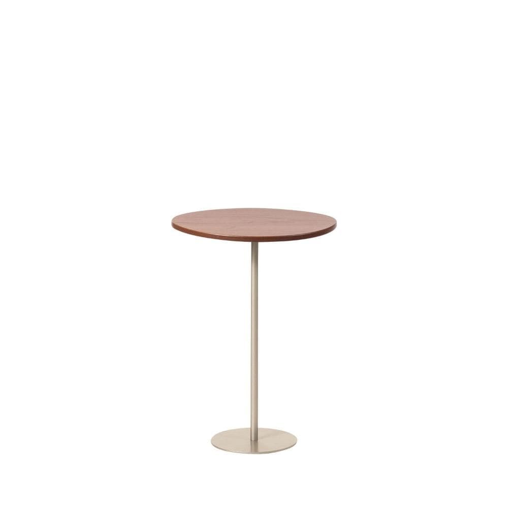 Mesa Lateral Orgânica Botanic 56 cm - Canella c/ Champanhe