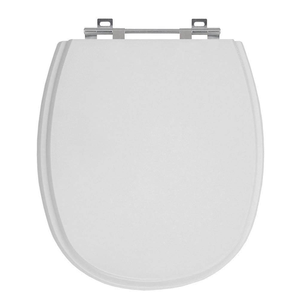 Tampa Vaso Fast Cinza Real Bacia Deca Mdf Laqueado Cinza