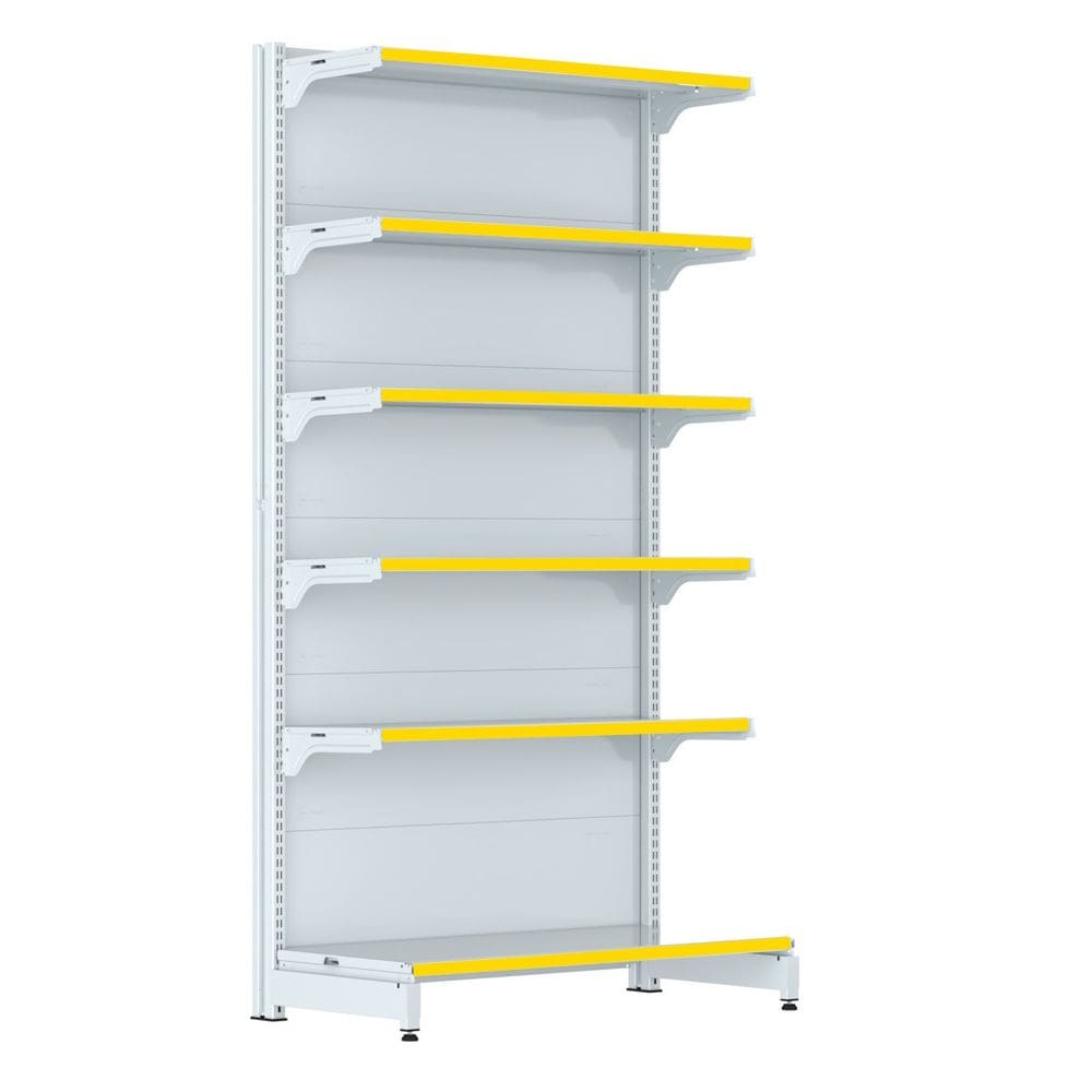 Gondola Parede 202 FIT Farmacia Inicial 6 Bd Branco Pe Amare