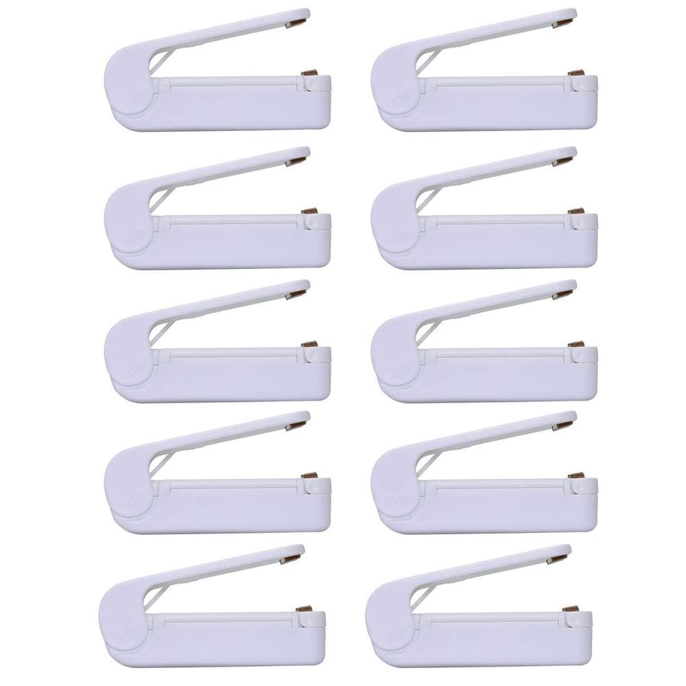 Kit 10 Mini Seladoras Lacrador Portátil Embalagens Plásticos