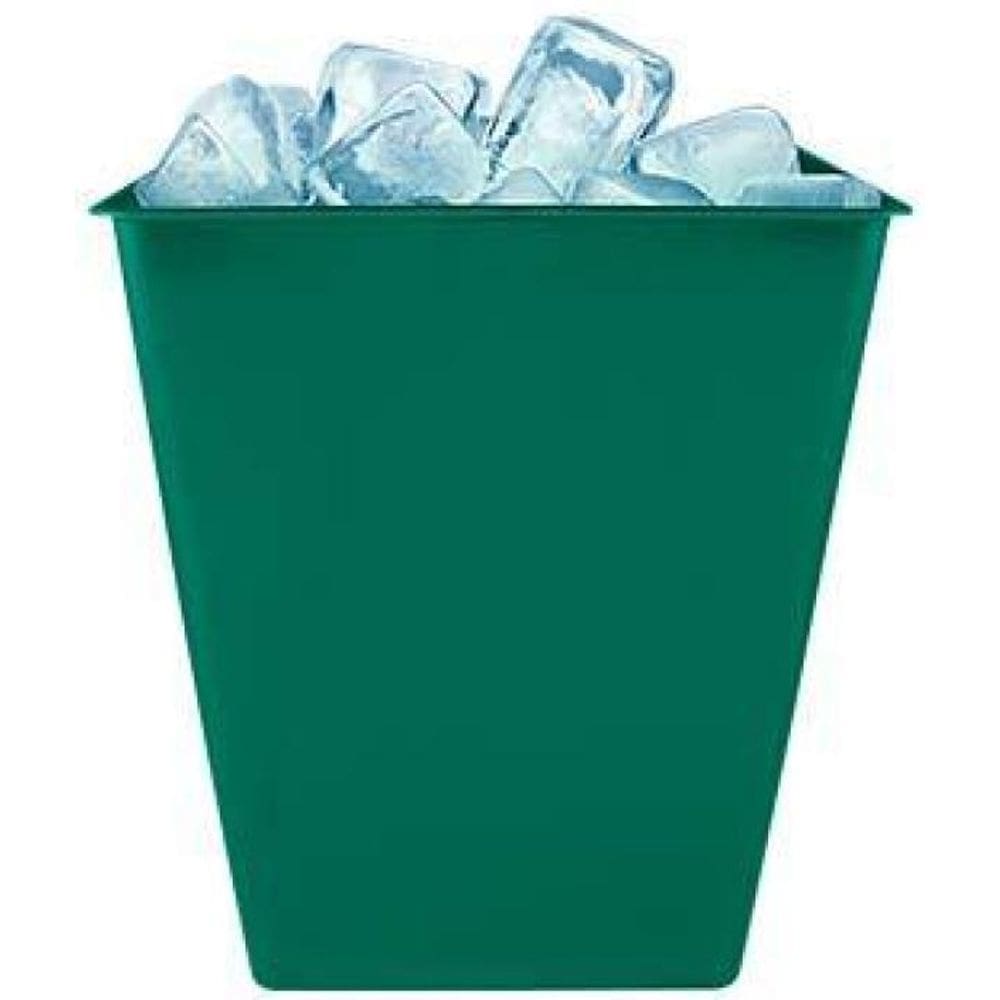 Kit 4 Balde Gelo Verde 2,6L Plástico Premium