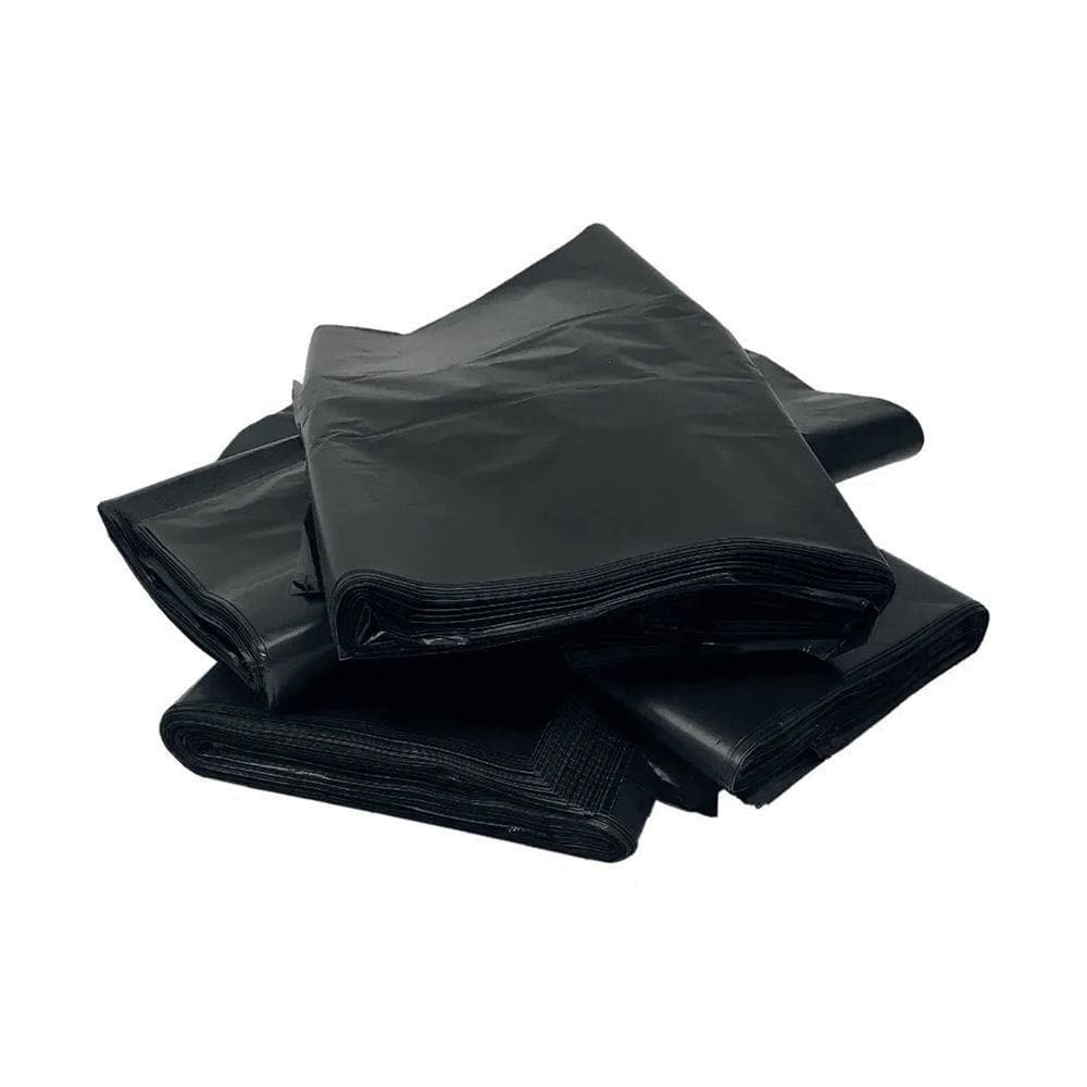 Saco Plástico De Lixo Preto Premium 100 Litros - 50 Unidades