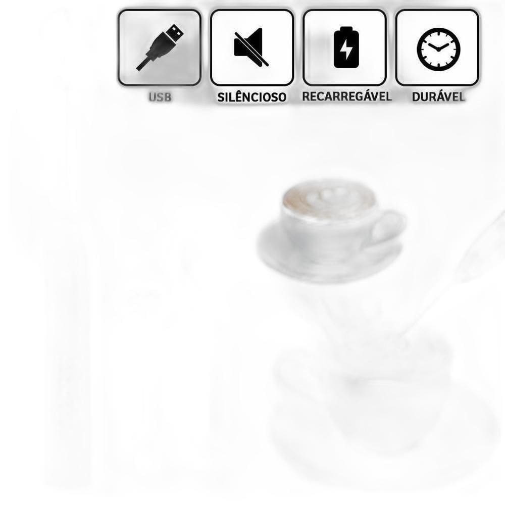 Mini Mixer 2 Em 1: Batedor Elétrico Bebidas E Sobremesas