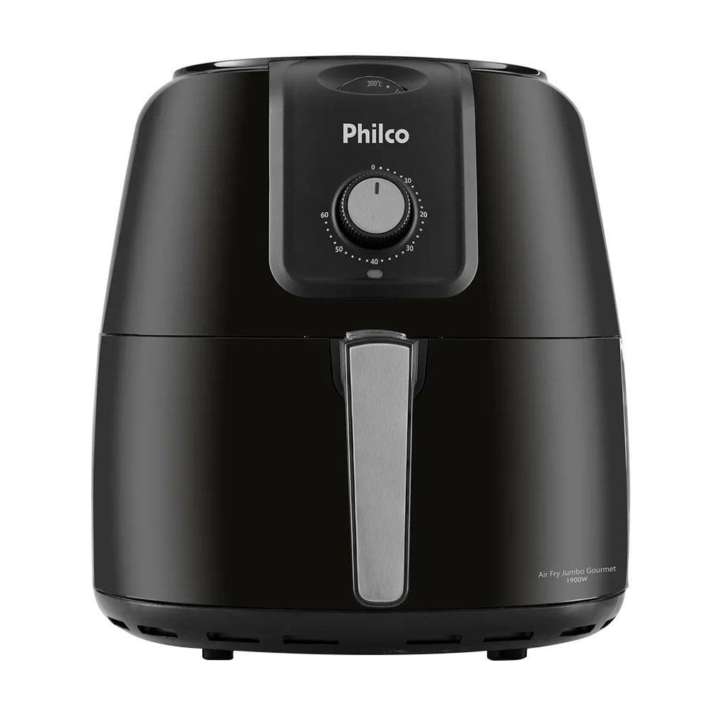 Fritadeira Air Fryer Philco Jumbo PFR13P - 8,1 Litros, Preto 110V