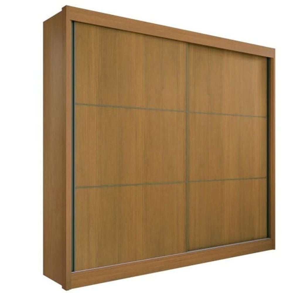 Guarda Roupa Casal 2 Portas 6 Gavetas - Cancun-Cinamomo - Móveis D`Doro
