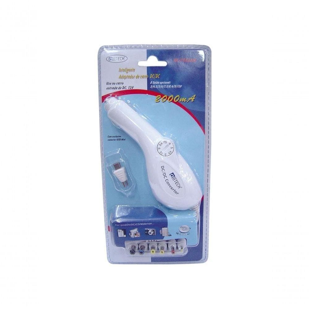 Fonte Adaptadora Carregador Universal Alltech 12v Dc 2a...