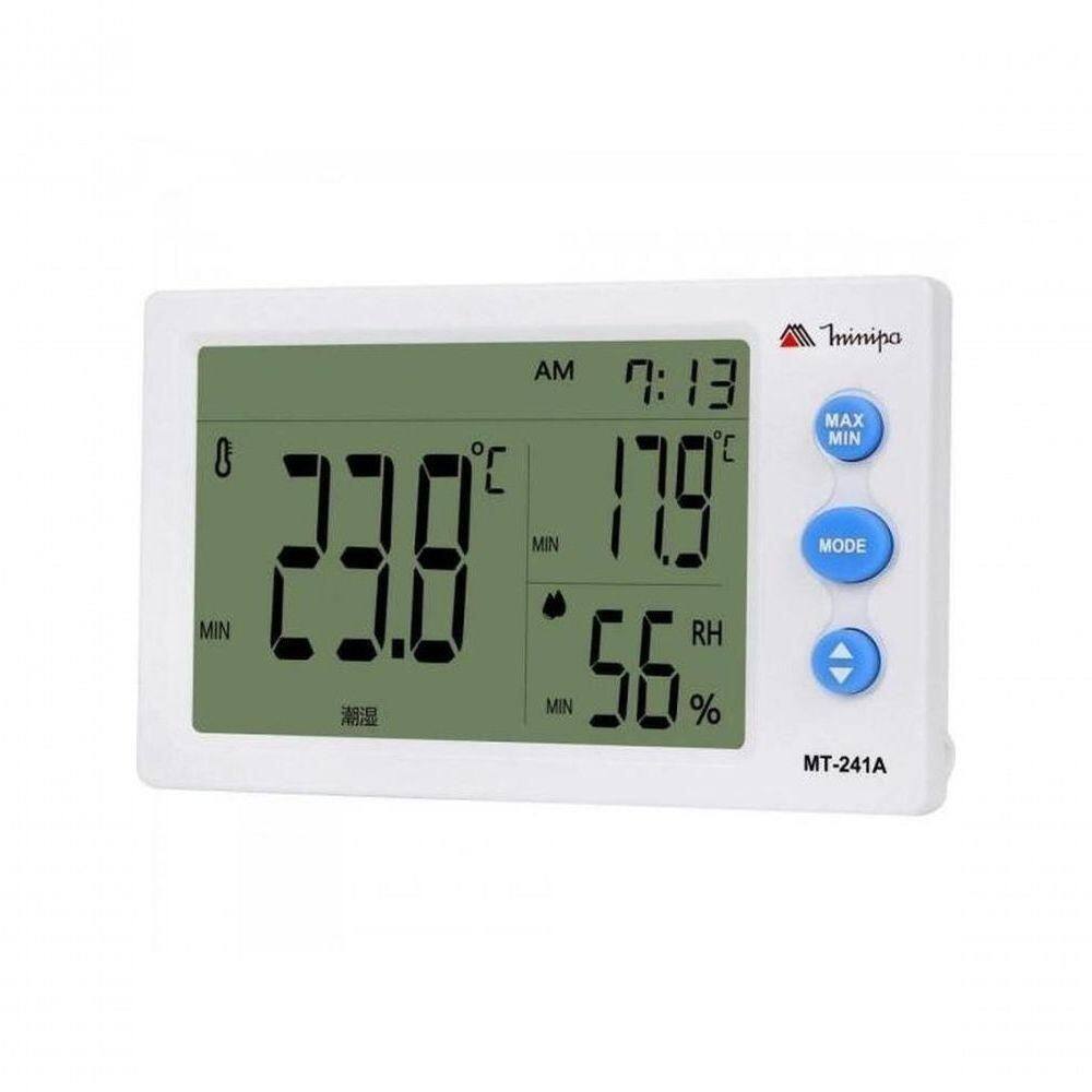 Relogio Termo Higrometro Mt241a Minipa