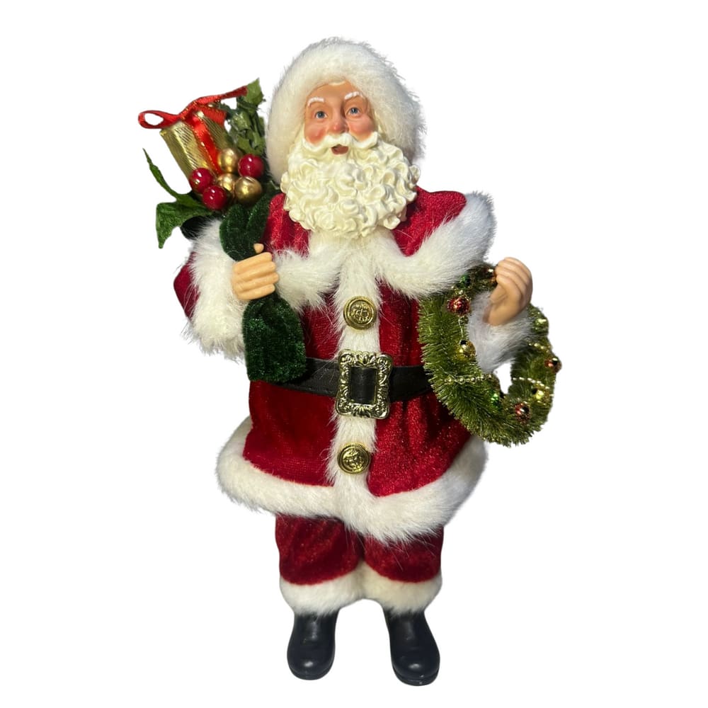 Papai Noel Colection Tradicional Guirlanda 30CM