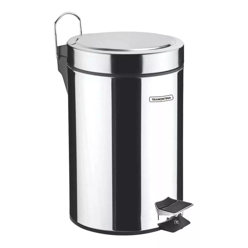 Lixeira De Aço Inox Tramontina - 5L