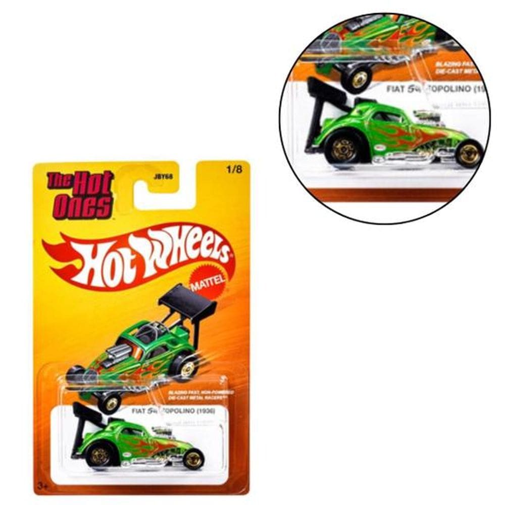 Carrinho Hot Wheels - Fiat 500 Topolino | Casas Bahia