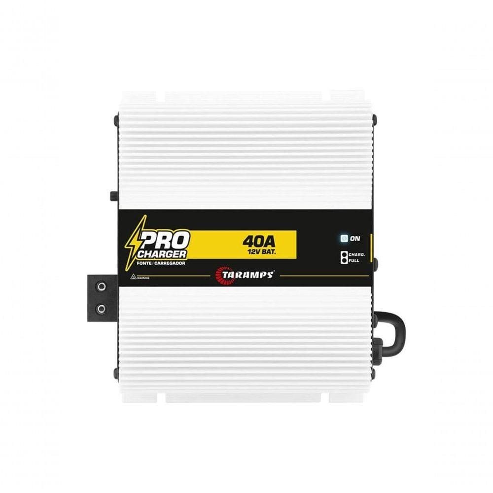 Carregador De Baterias Taramps Pro Charger 40a 0,93kva