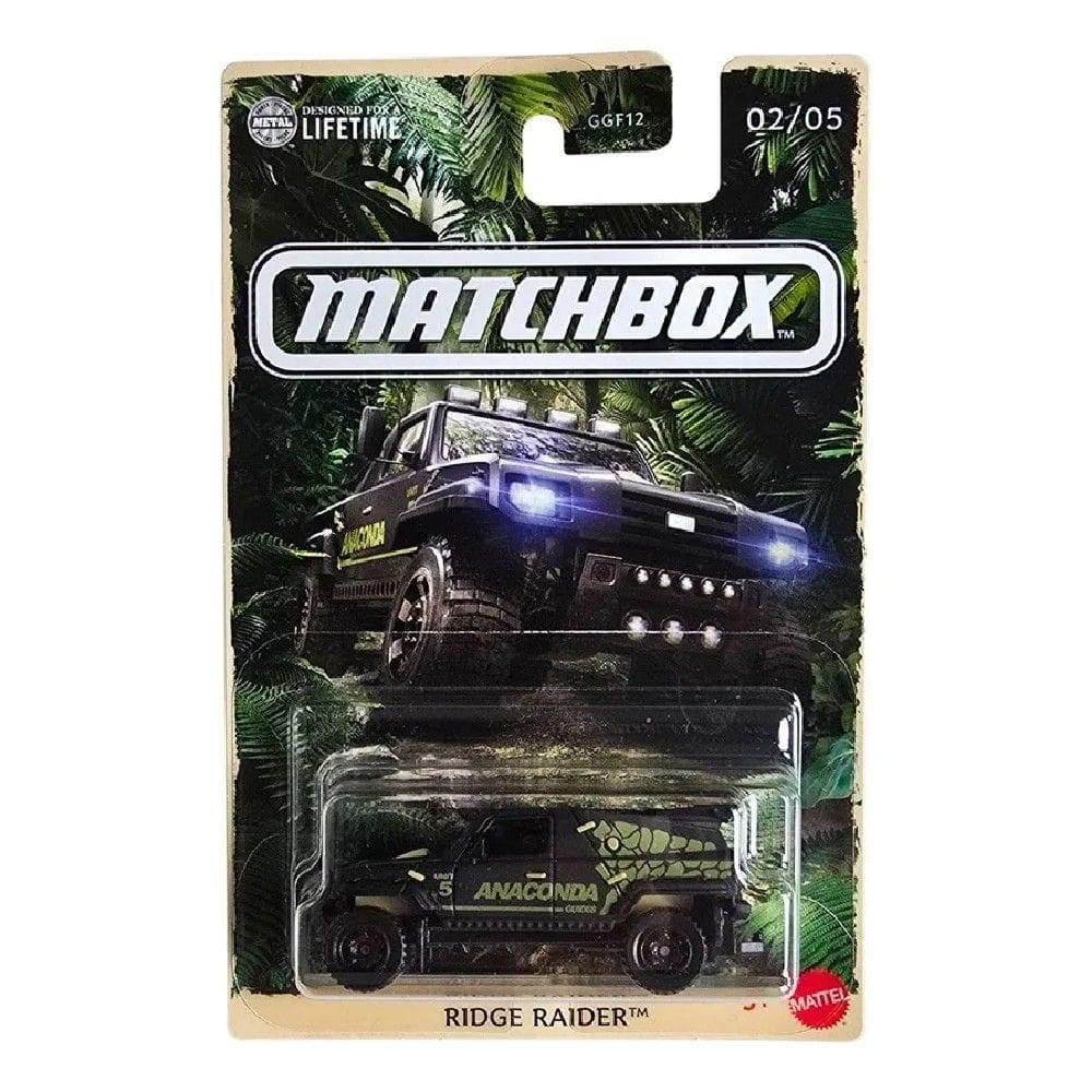 Matchbox Carro Temático Ridge Raider - Mattel
