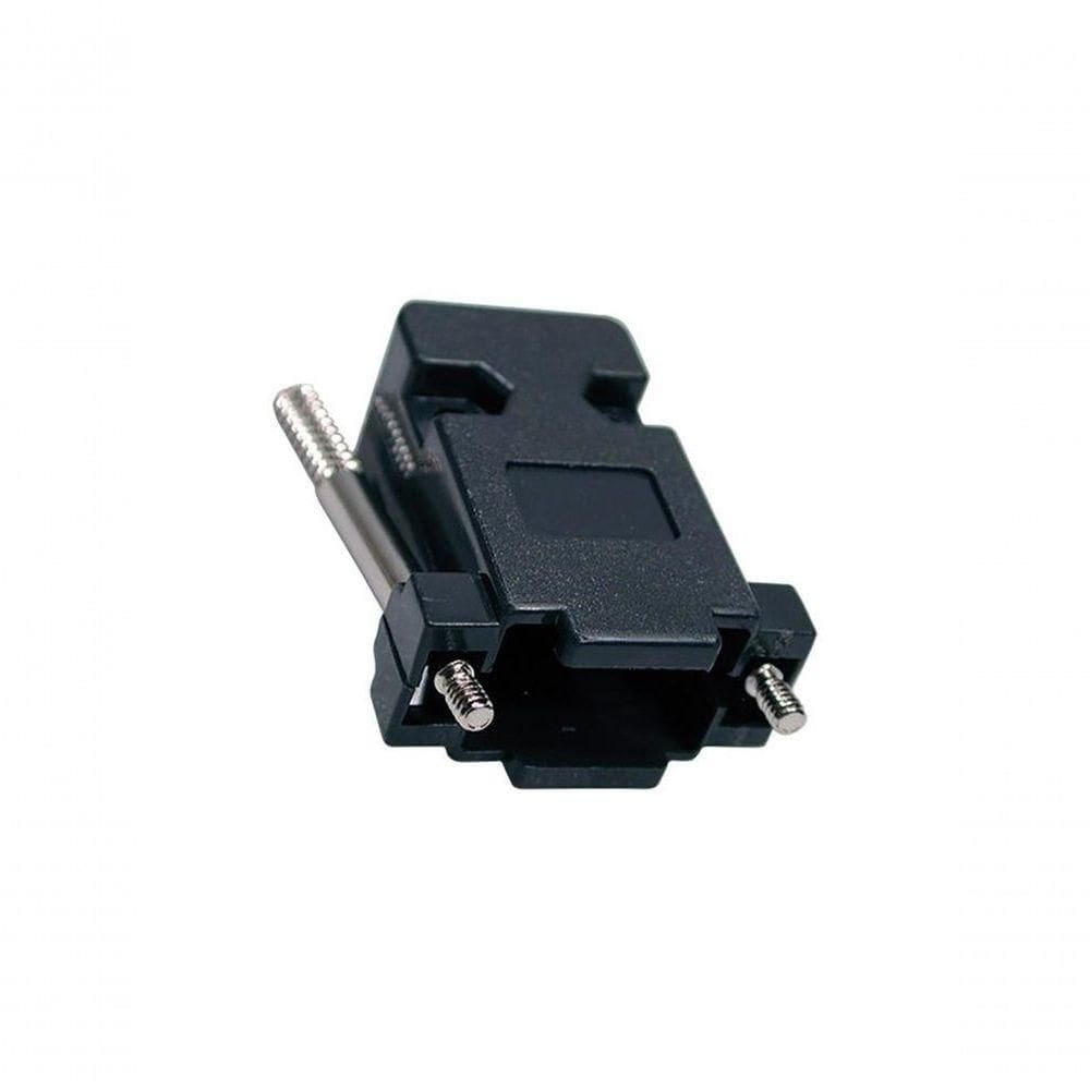 Capa Db9- Db15 Vga Com Trava - Preto Kit Longo