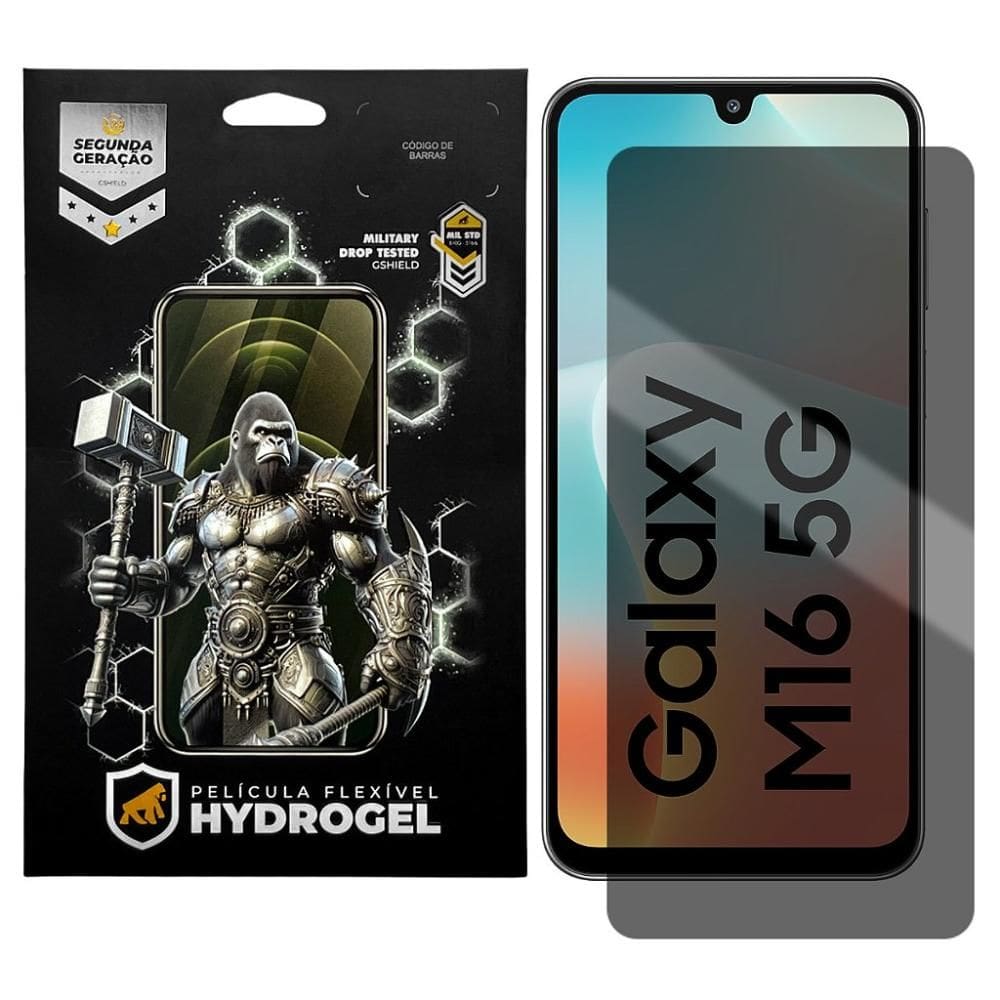 Película para Samsung Galaxy M16 5G - Privacidade Hydrogel - Gshield