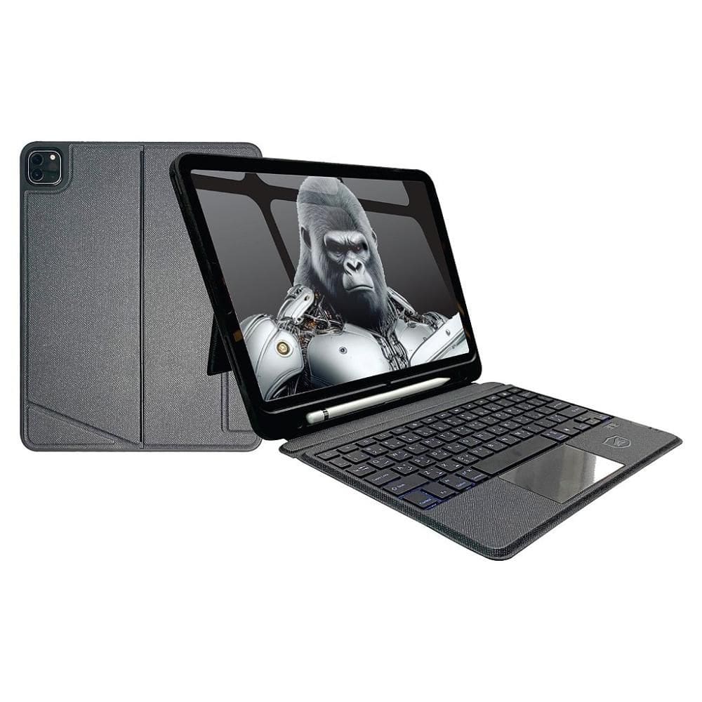 Capa para iPad de 10.9” e 11” com Teclado Touchpad, suporte