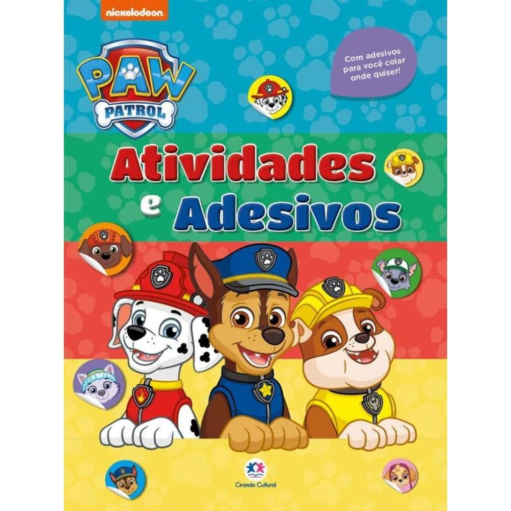Patrulha Canina - Adesivos e atividades
