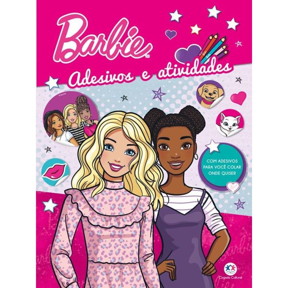 Barbie - Adesivos e atividades