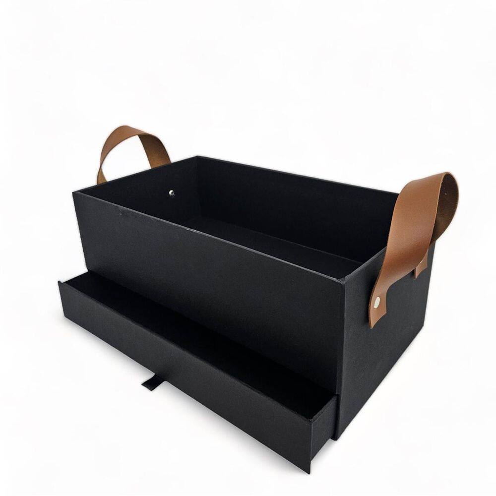 Bandeja 30X20X15 Presentes Cartonada Com Tampa E Gaveta