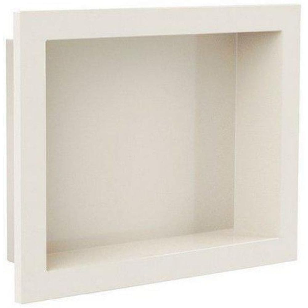 Nicho De Banheiro Plástico Para Embutir 30X40 - Bege