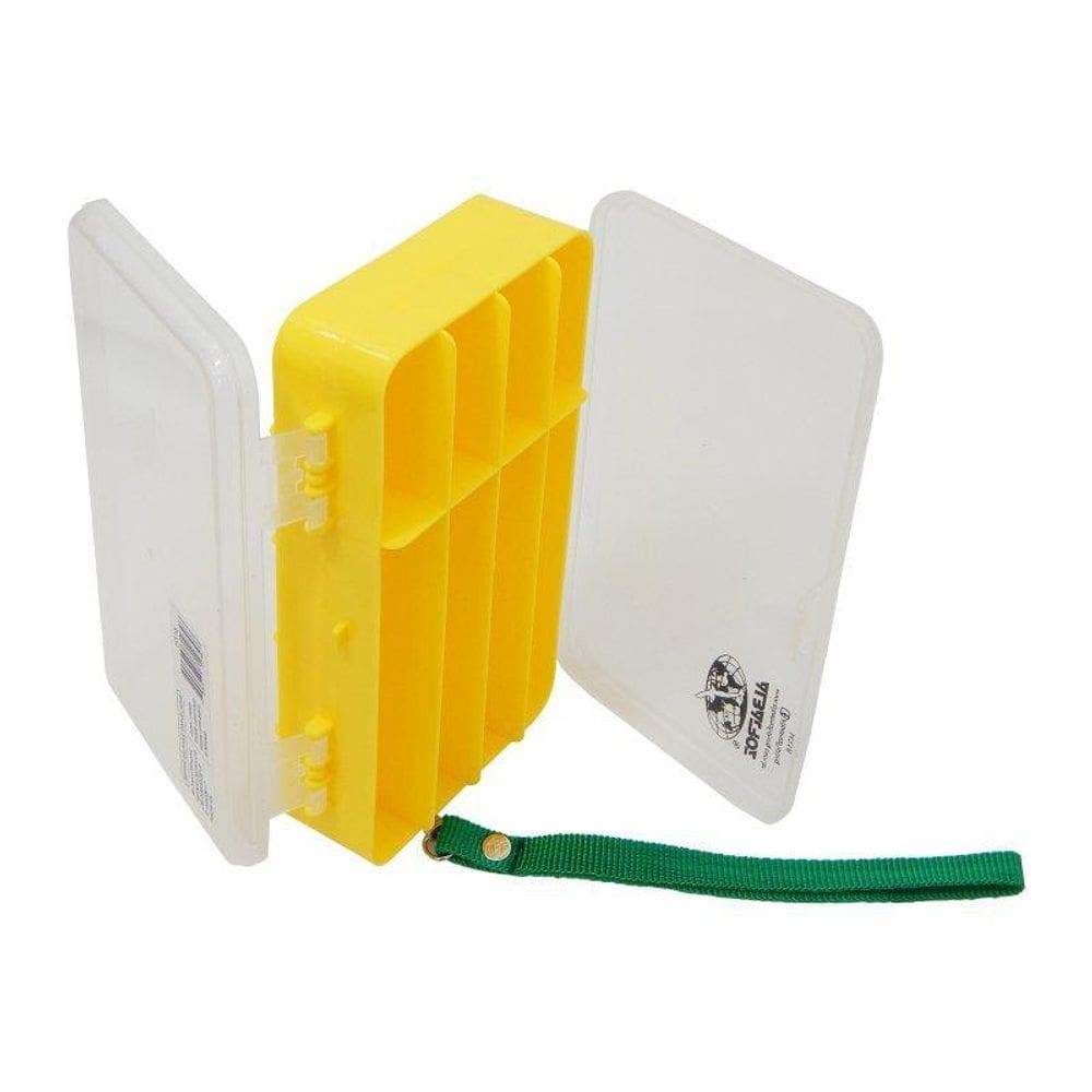 Caixa Plástica Organizadora Albatroz Fishing Amarela H316