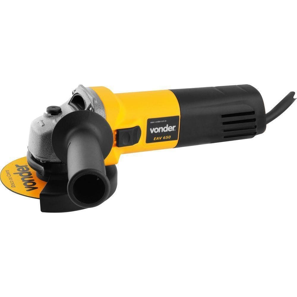 Esmerilhadeira Angular 4.1-2” Eav 650 Com Disco Vonder 110V