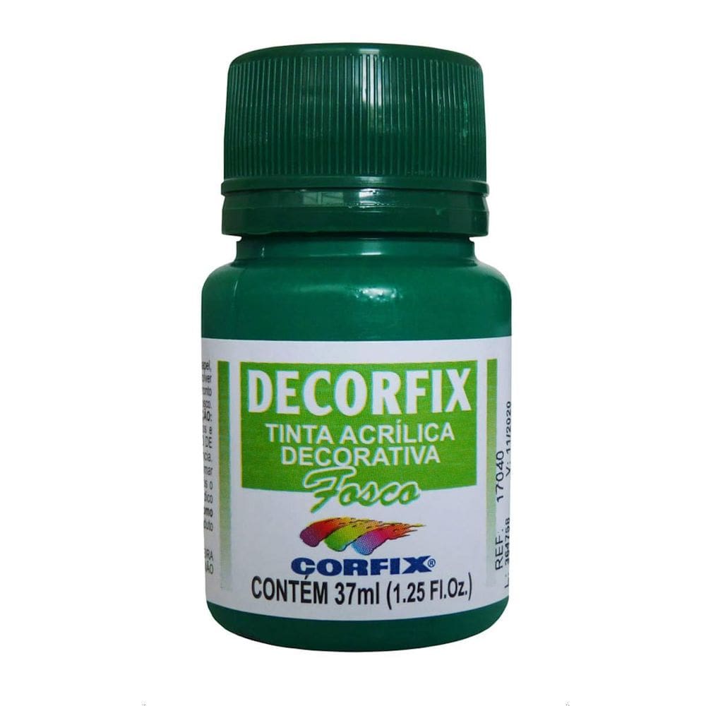 Tinta Decorfix Fosca 337 Verde Bandeira 37Ml