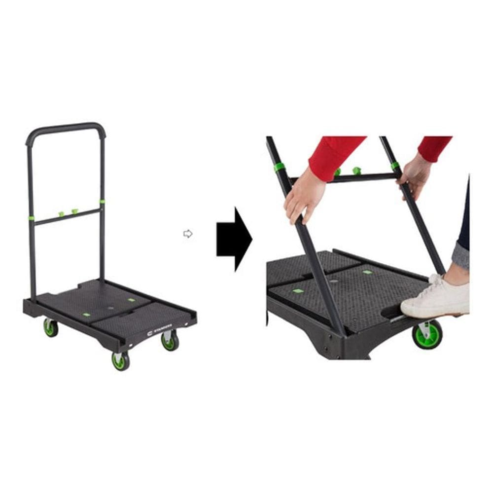 Carrinho de Carga Dobrável 100kg - Prático e Resistente