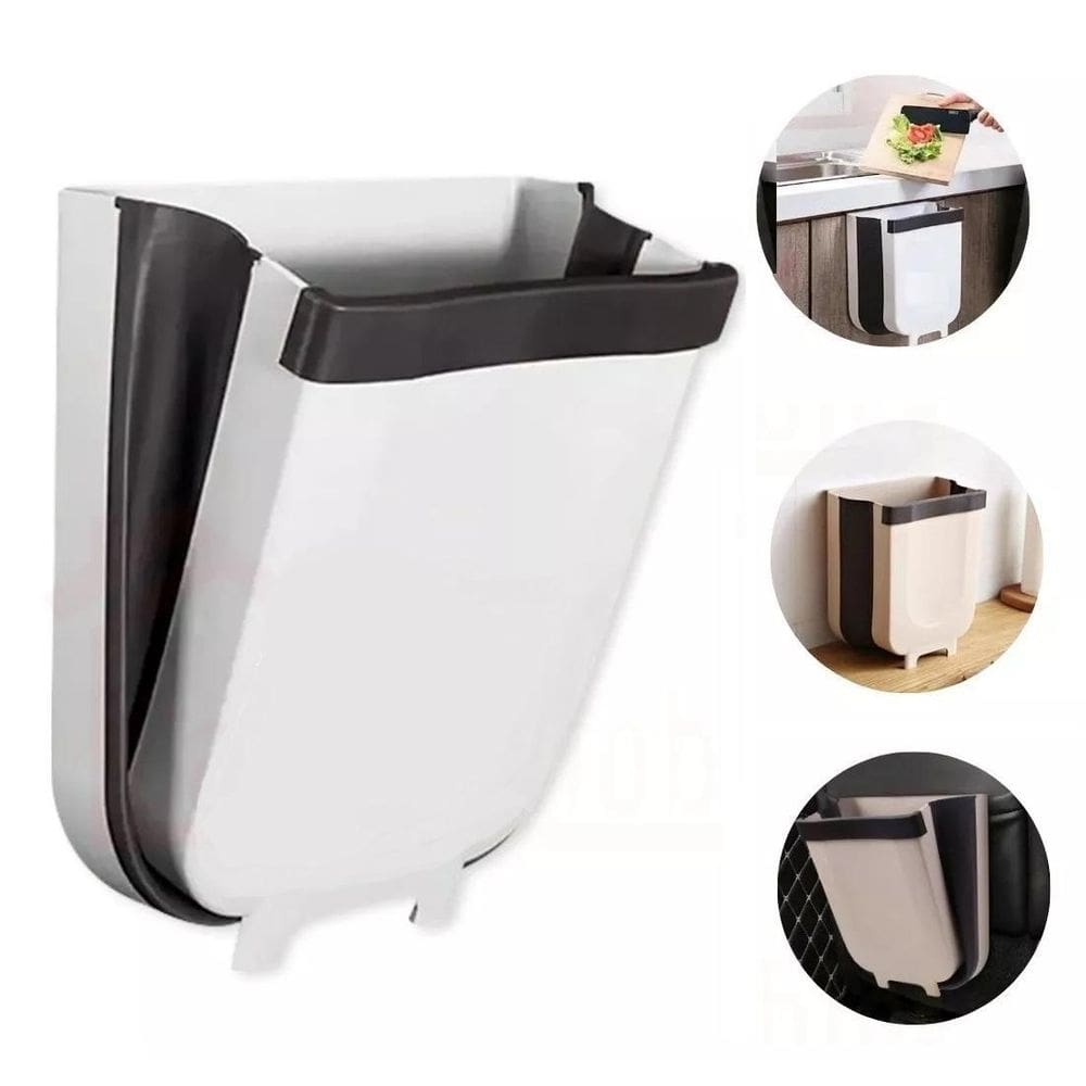 Lixeira Extensível Retrátil Dobrável Porta Gaveta Cozinha