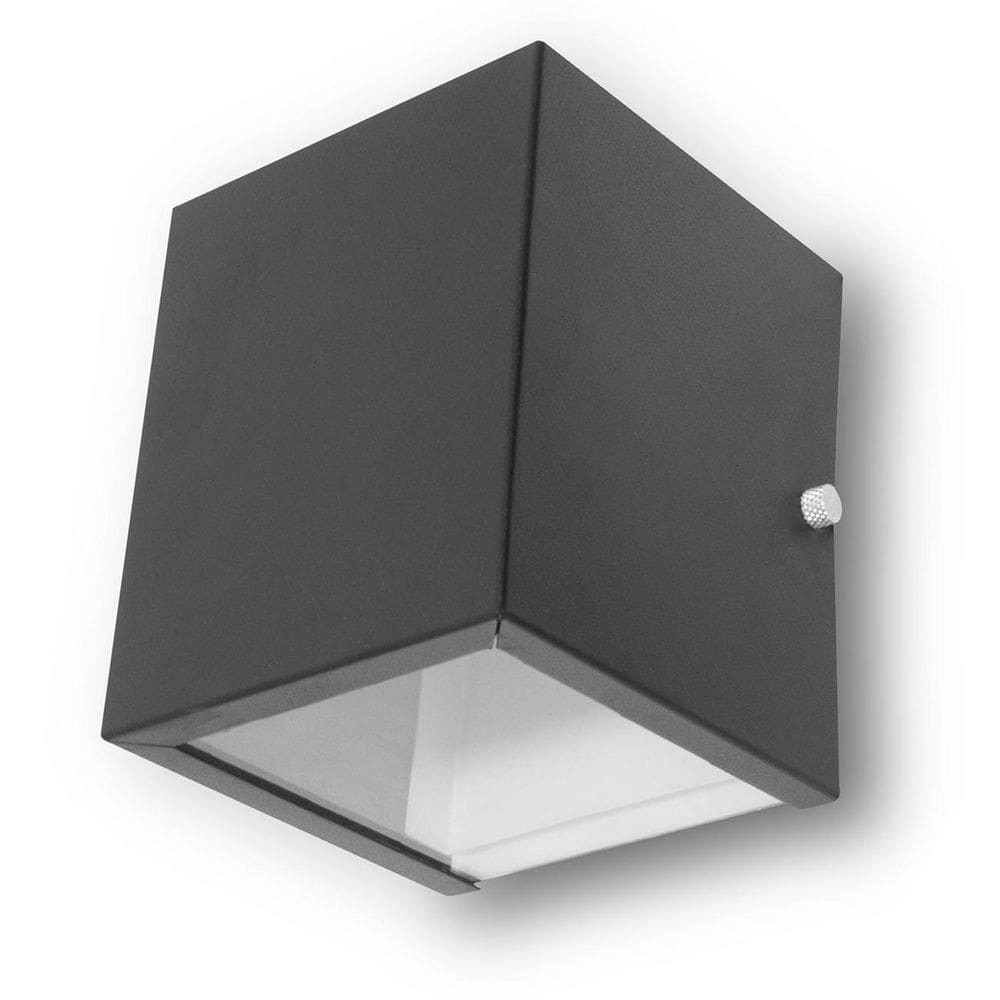 Arandela de Parede Preta 3 Unid. 127v/220v - Fiação Inclusa