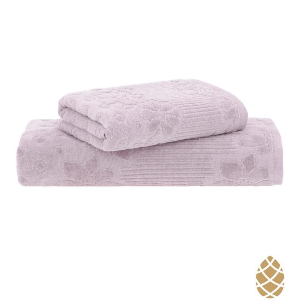 Jogo De Toalhas Buddemeyer Lollipop Banho 2 Peças 100% Alg