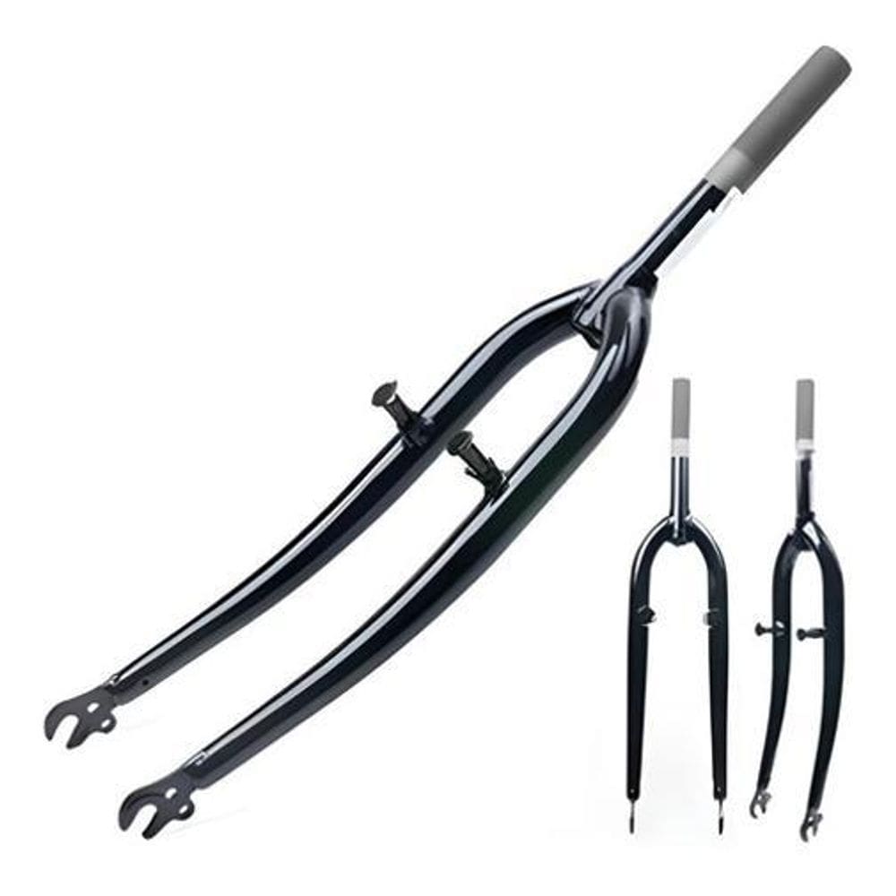 Garfo Rigido 700C Fk004 Aço C/Rosca C/Pivô Mtb, Fixa, Urbana