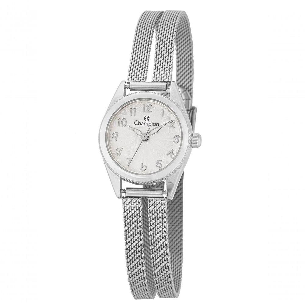 Relógio Champion Feminino Analógico Prata Cf24313q