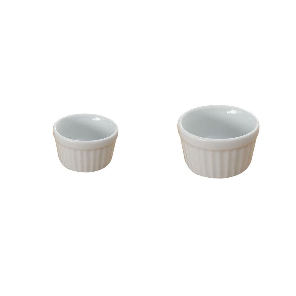 Kit Ramequim Ramekin Grande Pequeno 85mL 190mL
