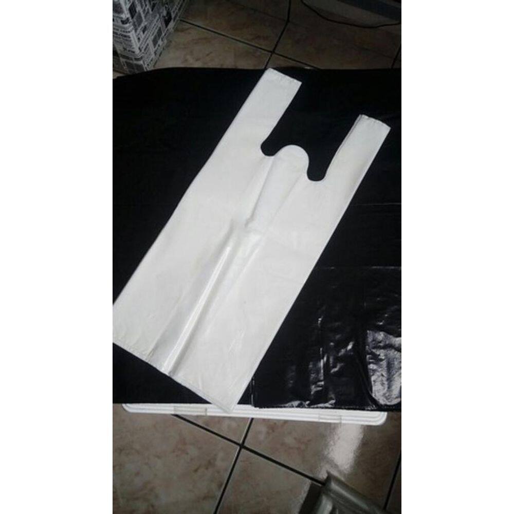 Sacolas Plásticas Branca Reciclada Grossa 5 kg