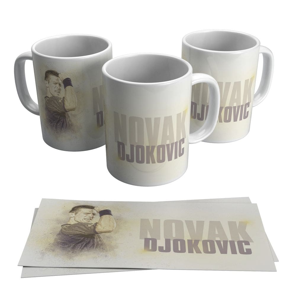 MP - Caneca Novak Djokovic Tenista Jogador Te