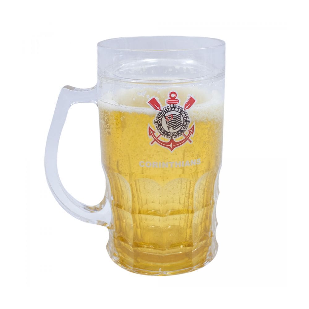 Caneca Cerveja 400 Ml - Corinthians