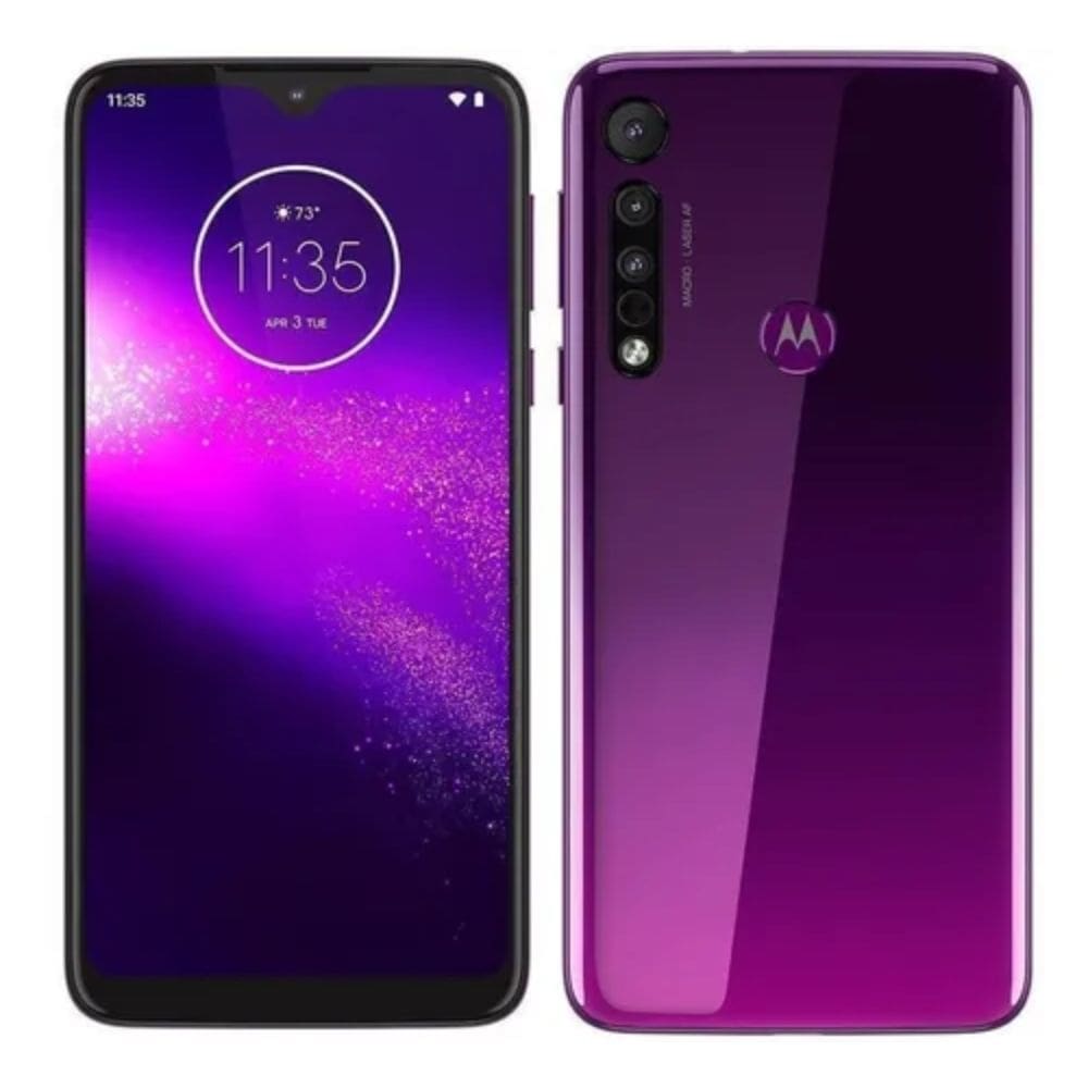 Usado: Motorola One Macro 64 GB Violeta - Excelente