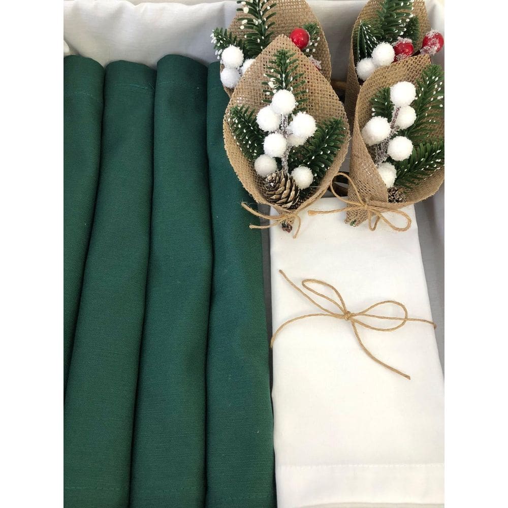 Jogo Americano Anel Porta Guardanapo 8 Lugares Guardanapo 03