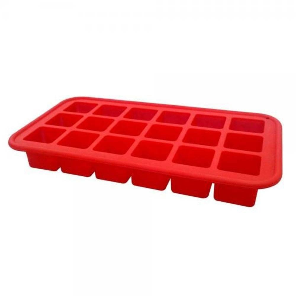 Forma de Gelo Quadrado em Silicone