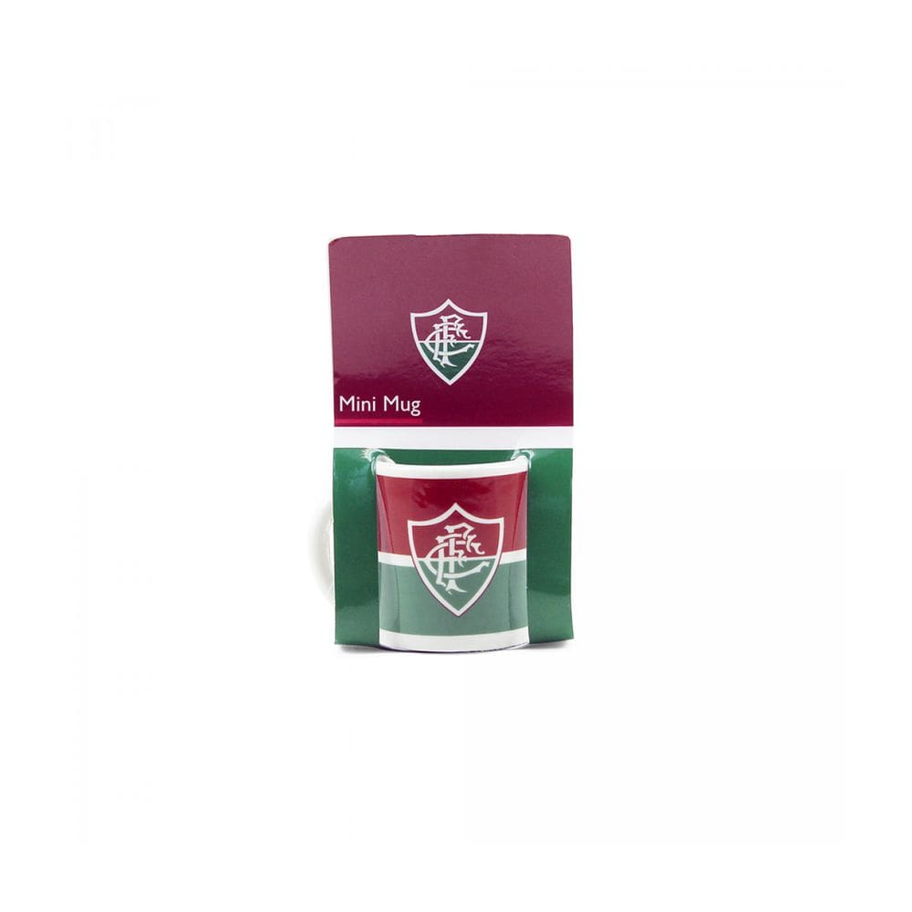 Mini Caneca Decorativa De Porcelana Fluminense