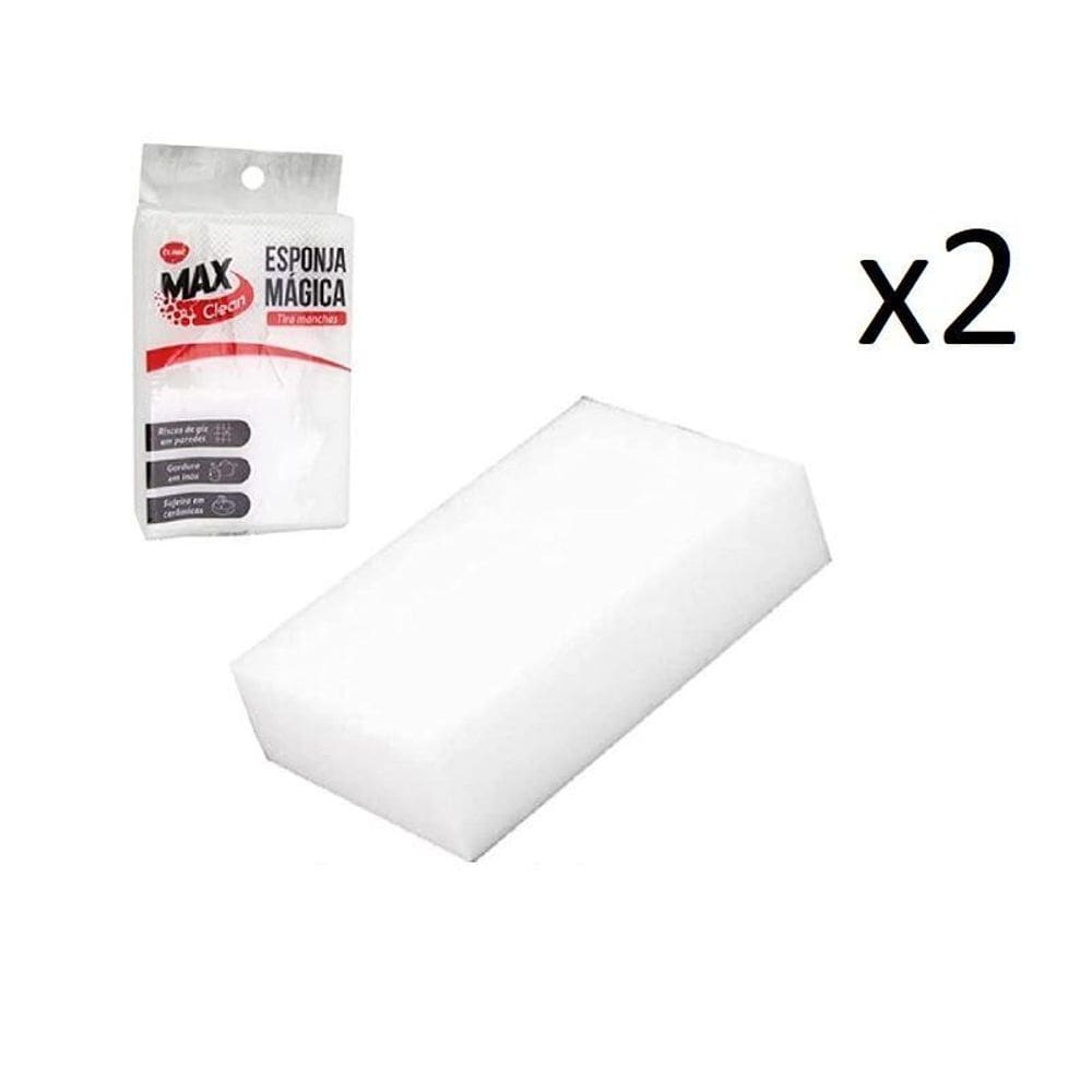 Kit 2 Un Esponja Mágica Melamina Tira Manchas Alta Qualidade