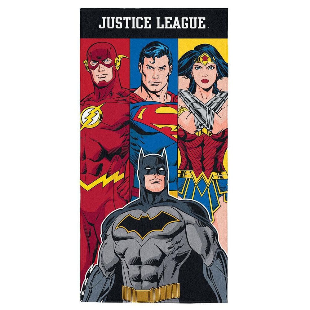 Toalha De Banho Liga Da Justiça Lepper Transfer 56318