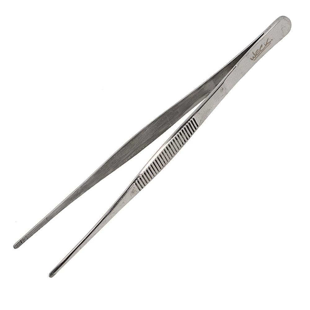 Pinça Culinária  Com Serrilha Reta 20Cm Aço Inox
