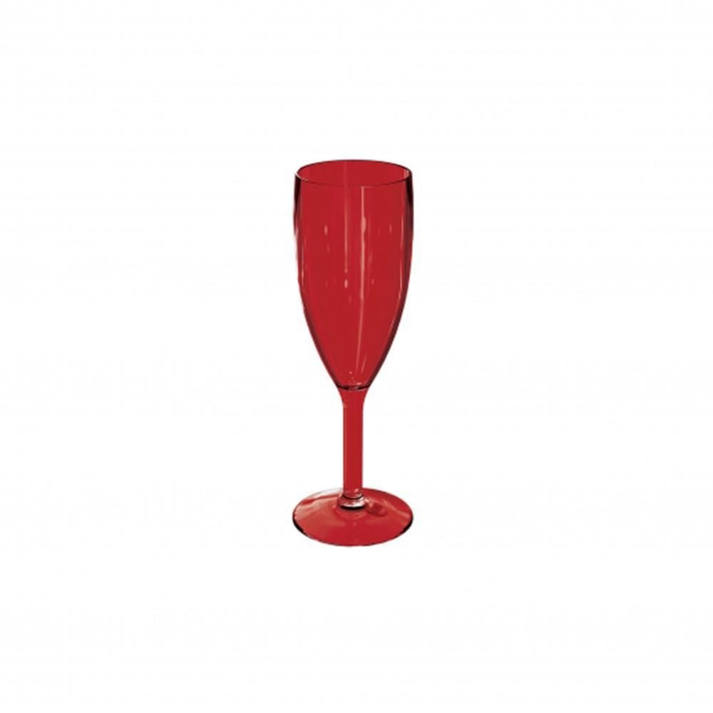 Taça Gold 300Ml Vermelha - Uz Utilidades