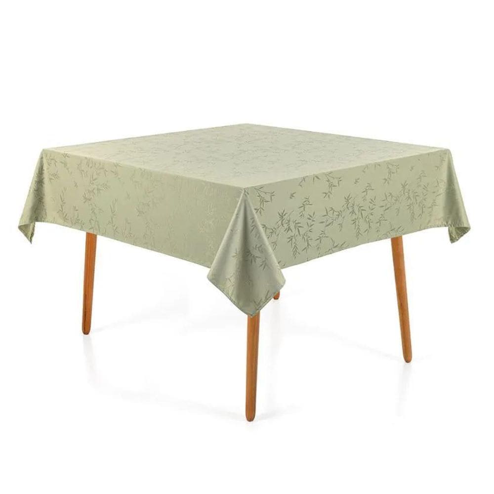 Toalha de Mesa Quadrada 8 Lugares Karsten Veríssimo Verde