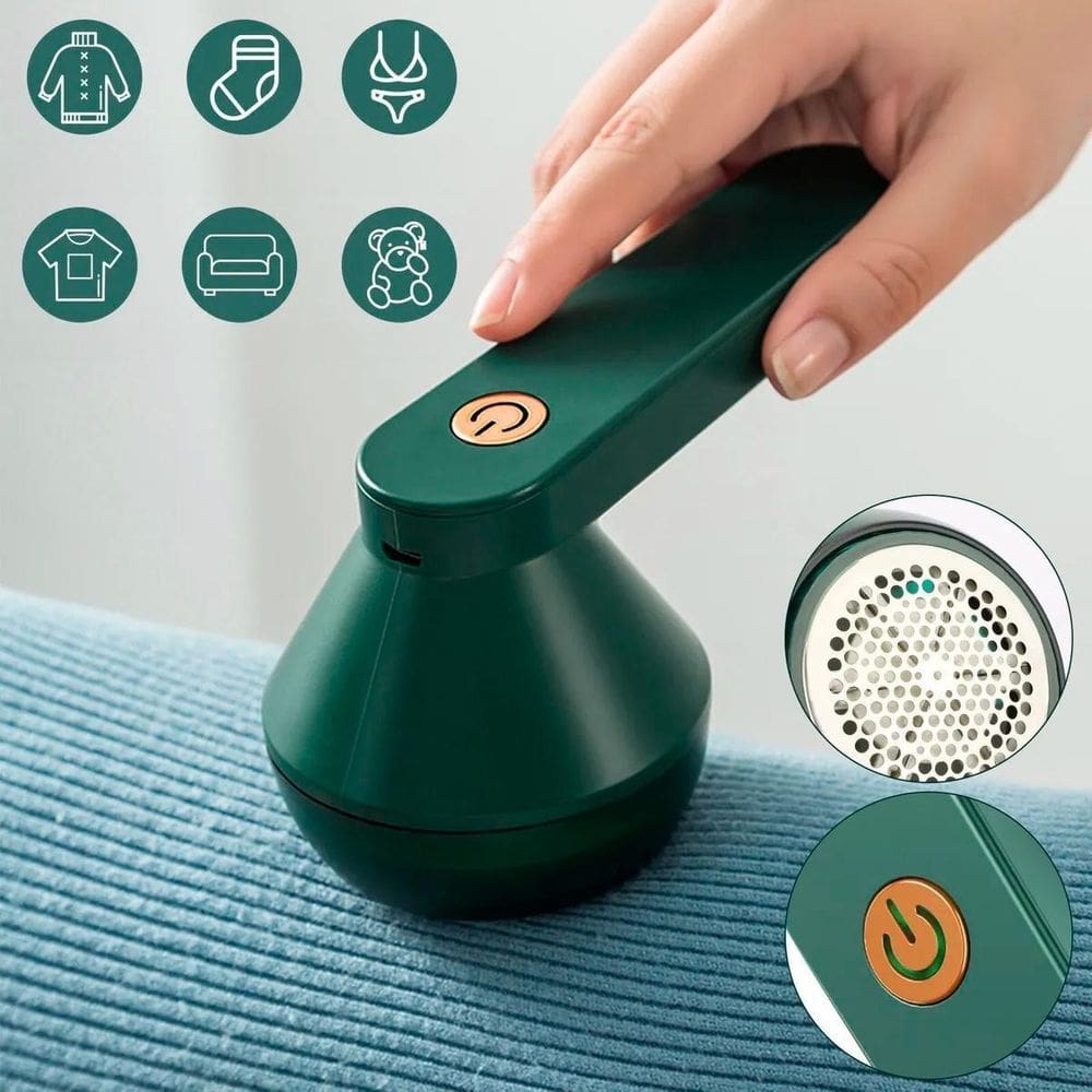 Aparador De Bolinhas De Roupa Elétrico Recarga Rápida Usb