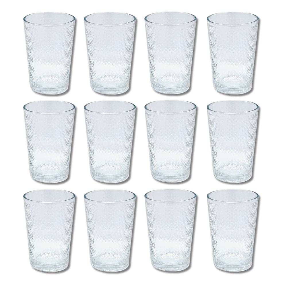 Conj. 12 Copos Transparentes de Vidro Arizona 200ML P/Suco
