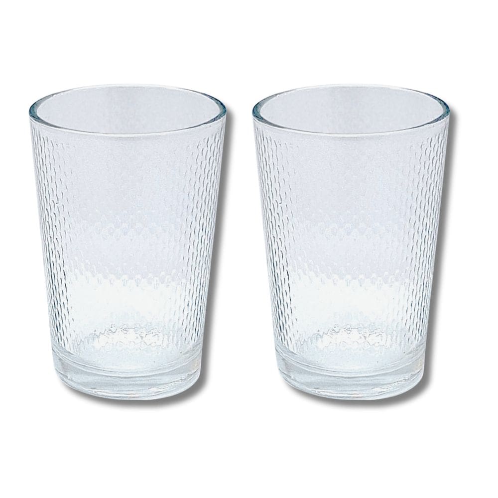 Conj. 2 Copos Transparentes de Vidro Arizona 200ML P/Suco