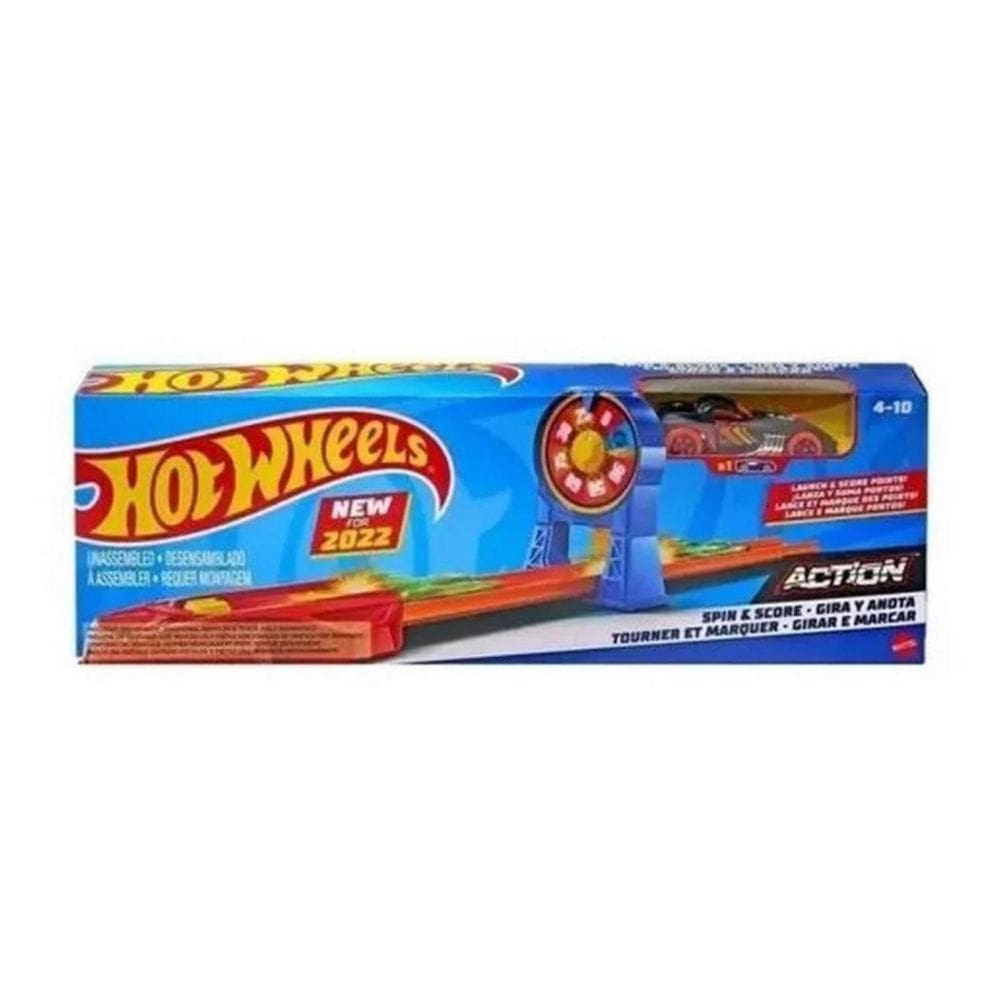 Pista Hot Wheels - SPIN & SCORE Mattel - FTH79
